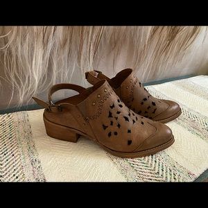 Naughty Monkey brown leather shoes